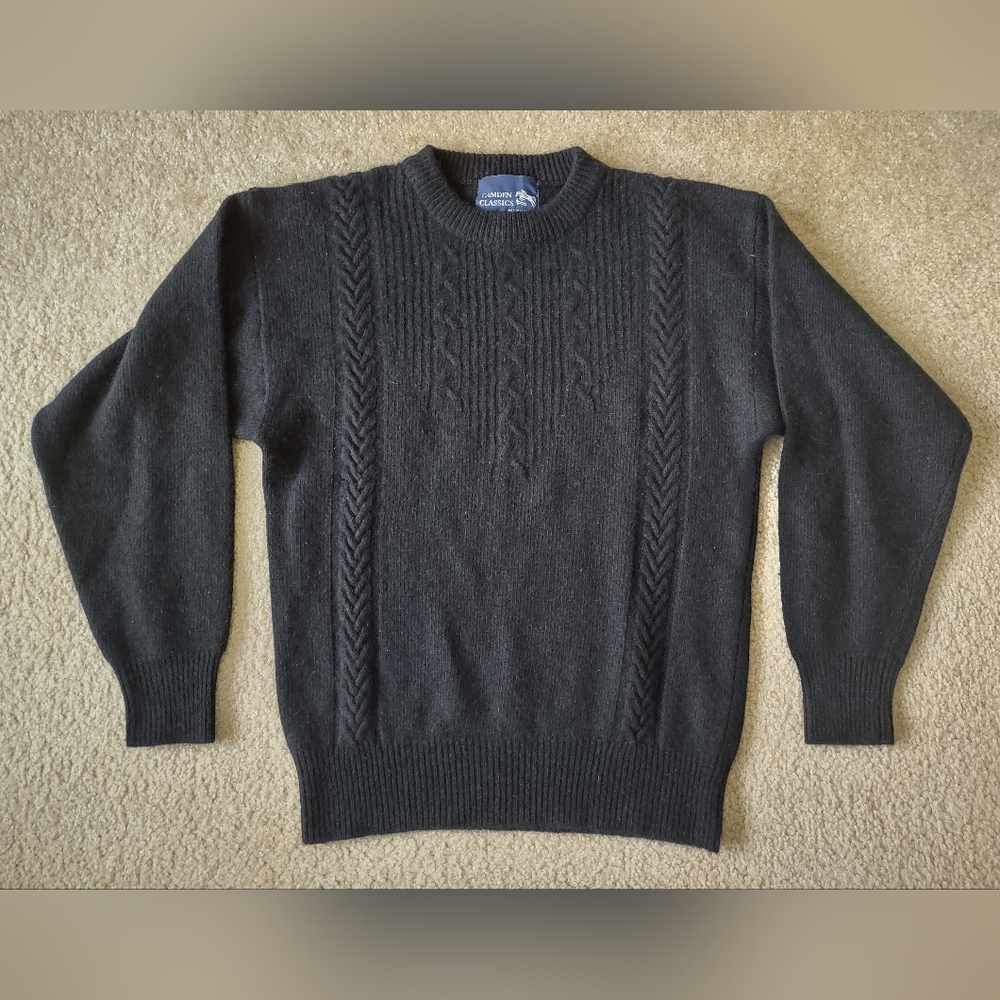 Camden Classics Vintage Black Sweater